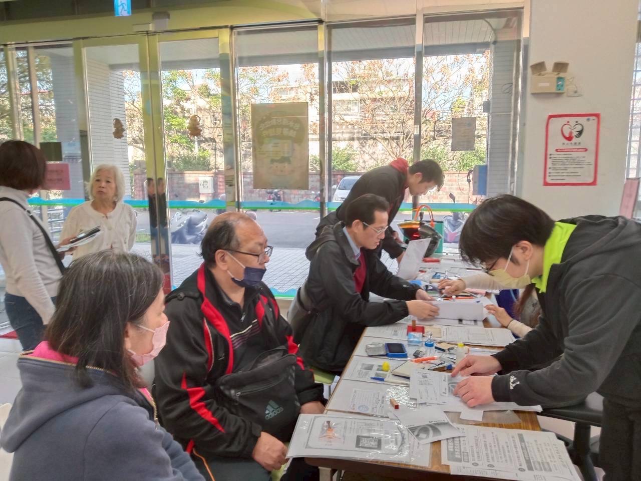 汐止所受理用戶申請清洗水塔補償作業情形