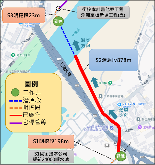 浮洲加壓站至板新場管線工程(七)