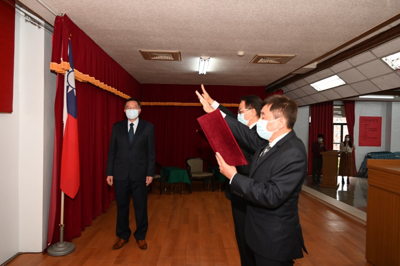 新任處長宣誓