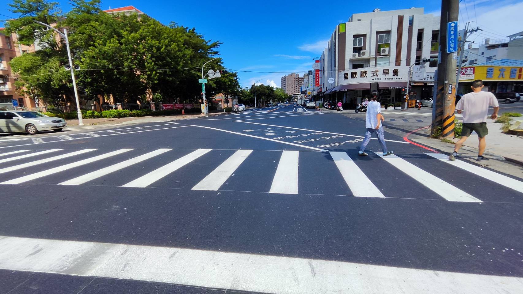 岡山公園路完工照片