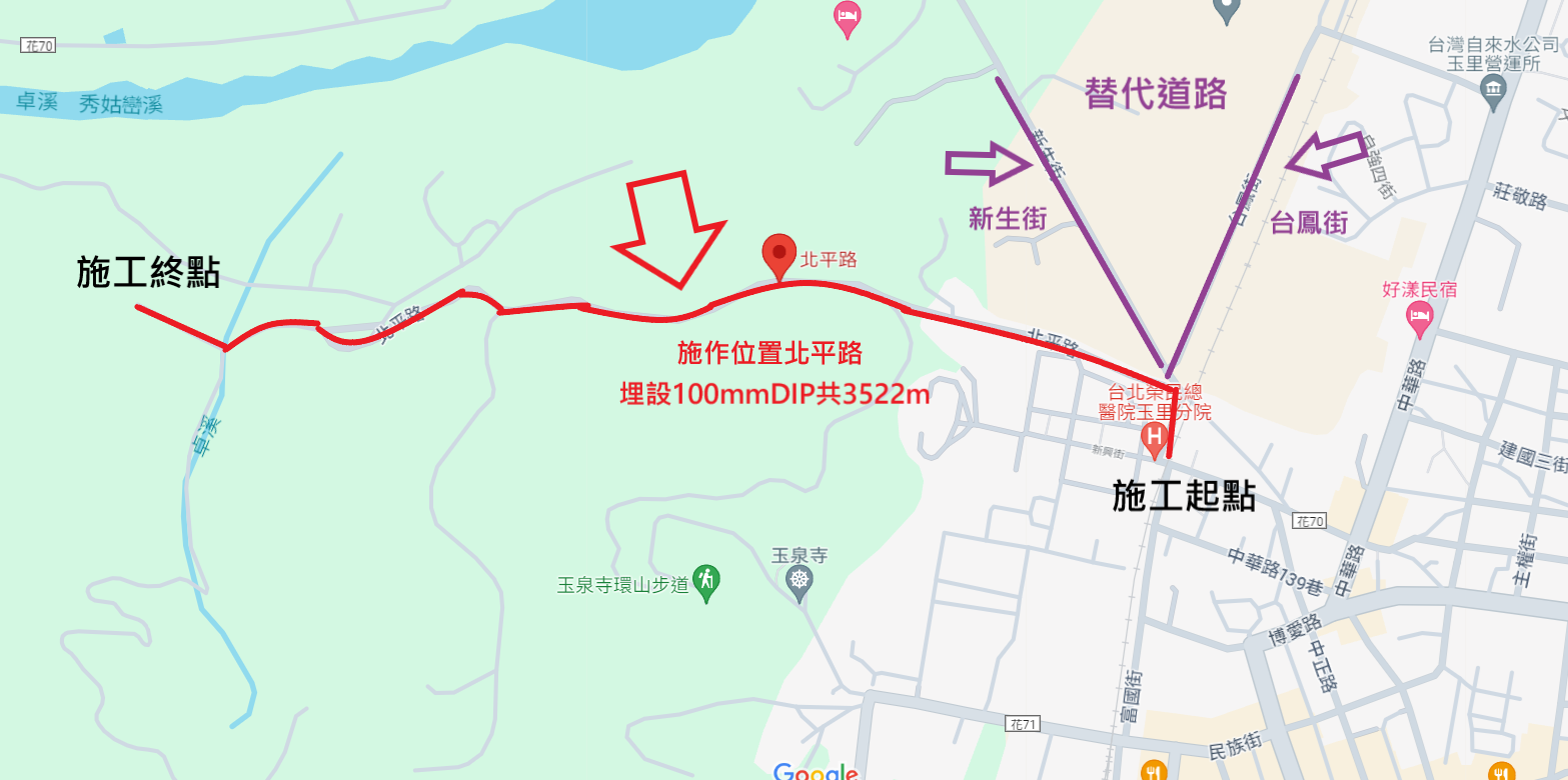 北平施工平面圖