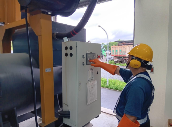 台水公司完成相關防颱整備措施-發電機檢查