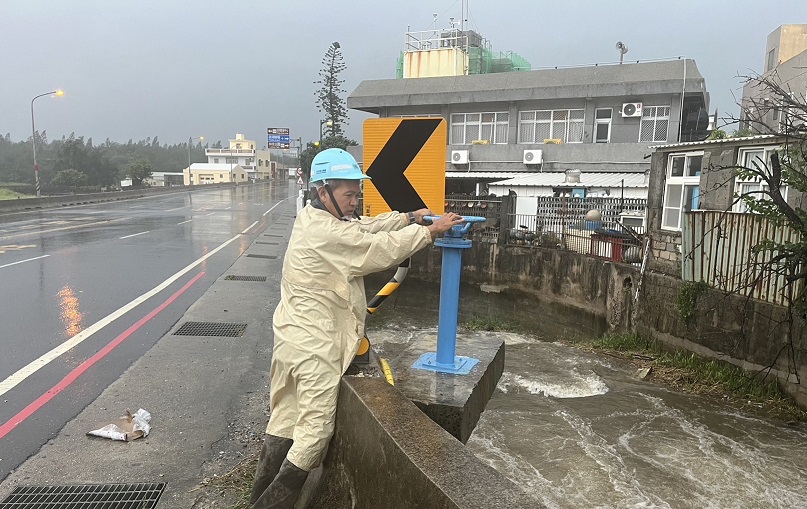 台水站在風雨最前線 戮力搶修恢復供水- 調配供水