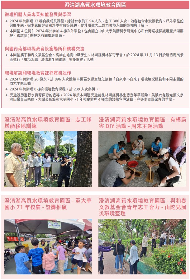 澄清湖高質水環教園區