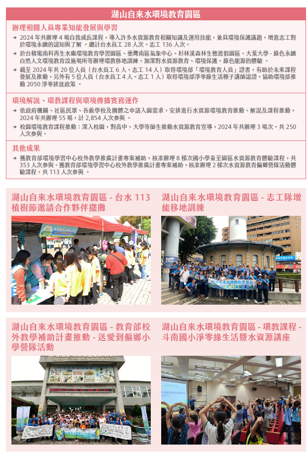 湖山自來水環教園區