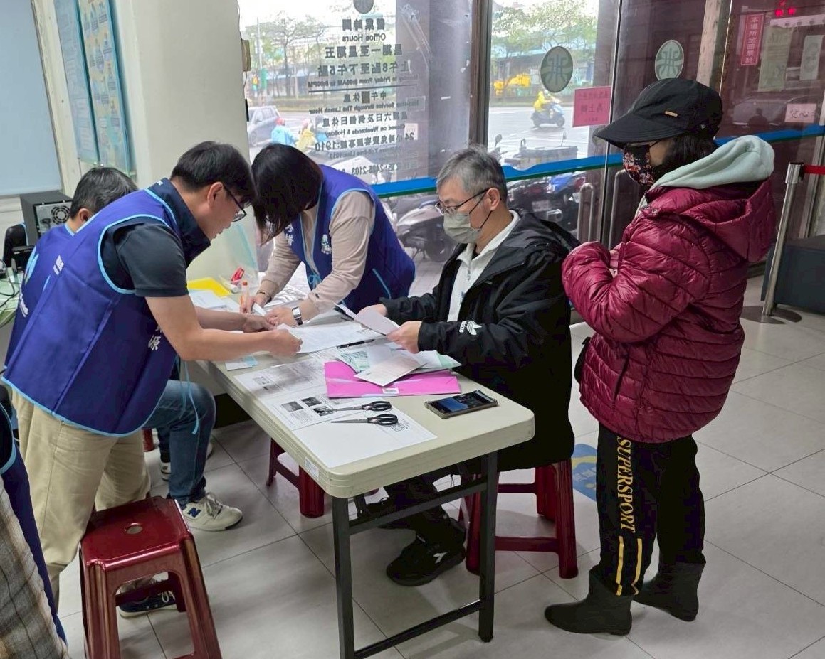 基隆所受理用戶申請清洗水塔補償作業情形