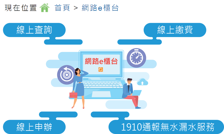 台灣自來水公司零距離便民服務