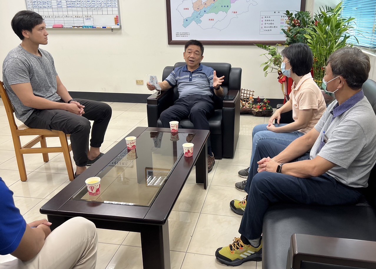 處長肯定同仁辛勞，戮力維持旗山地區供水穩定。