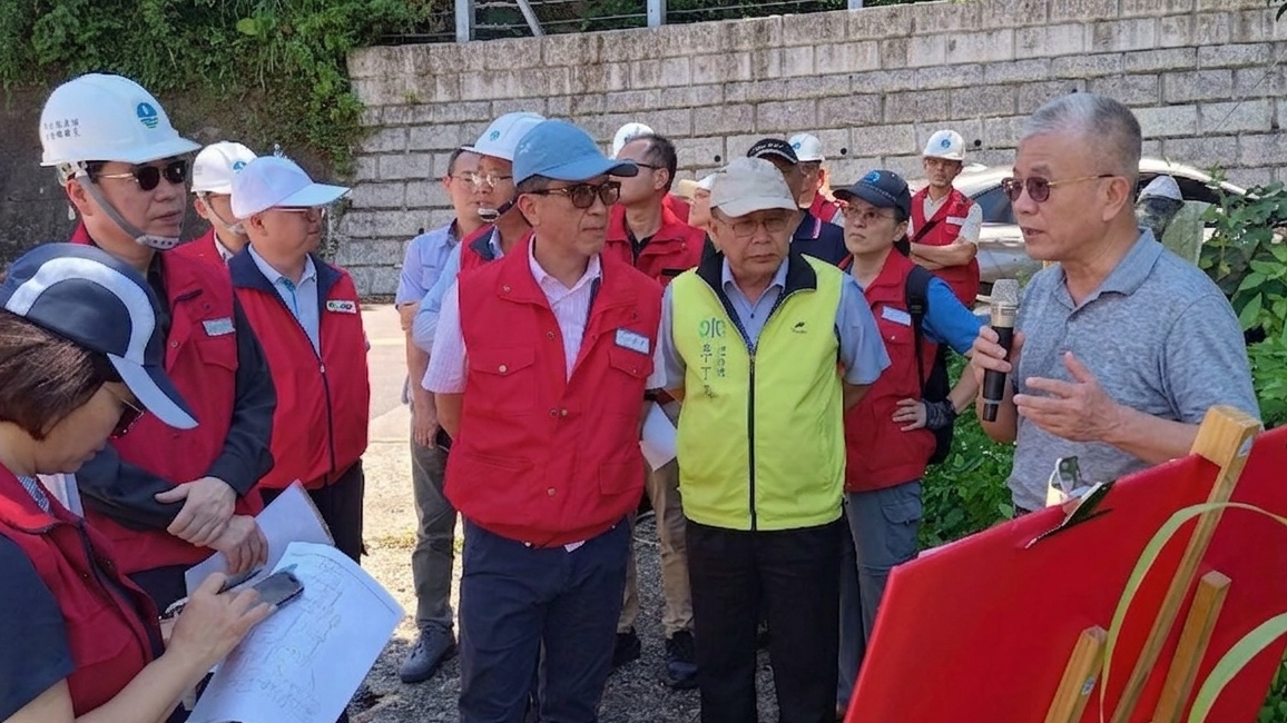 經濟部張廣智技監聽取台水公司簡報