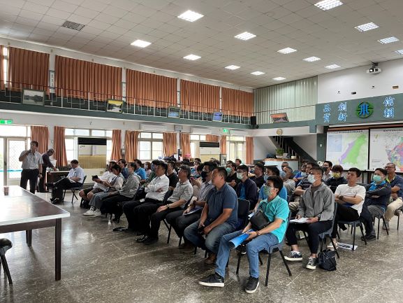學員透過影片及解說了解不斷水施工施作程序。