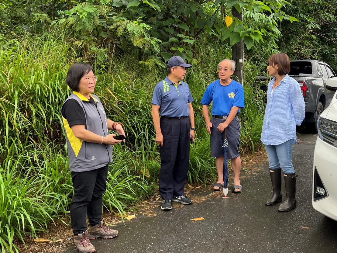 邱處長說明六龜淨水場供水狀況