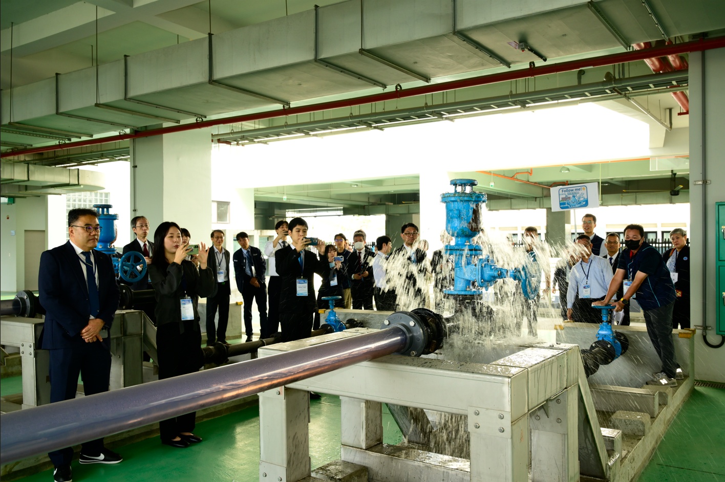 台水研訓園區實作訓練設施導覽 展現台水結合專業技術、智慧應用與人才培育的推動成果