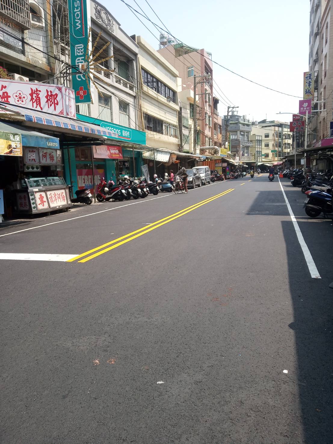 管線汰換完成，路面重新刨鋪，提昇道路品質。