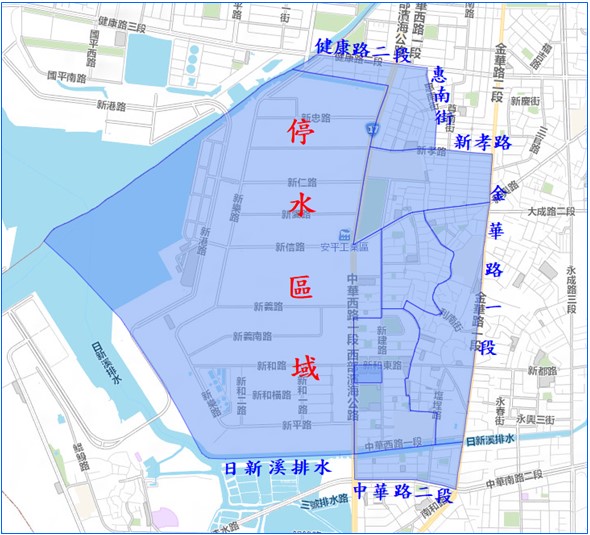 1110924停水區域圖